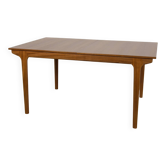 Table à manger extensible en teck du milieu du siècle de McIntosh, Royaume-Uni.