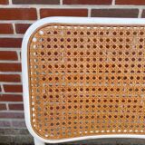 Set of 4 Cesca b32 model chairs in white