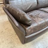 80s leather living room set