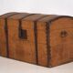 Antique trunk with metal frame (c.1900) #80