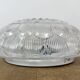 Vintage Glass Wall or Ceiling Light, 1970s