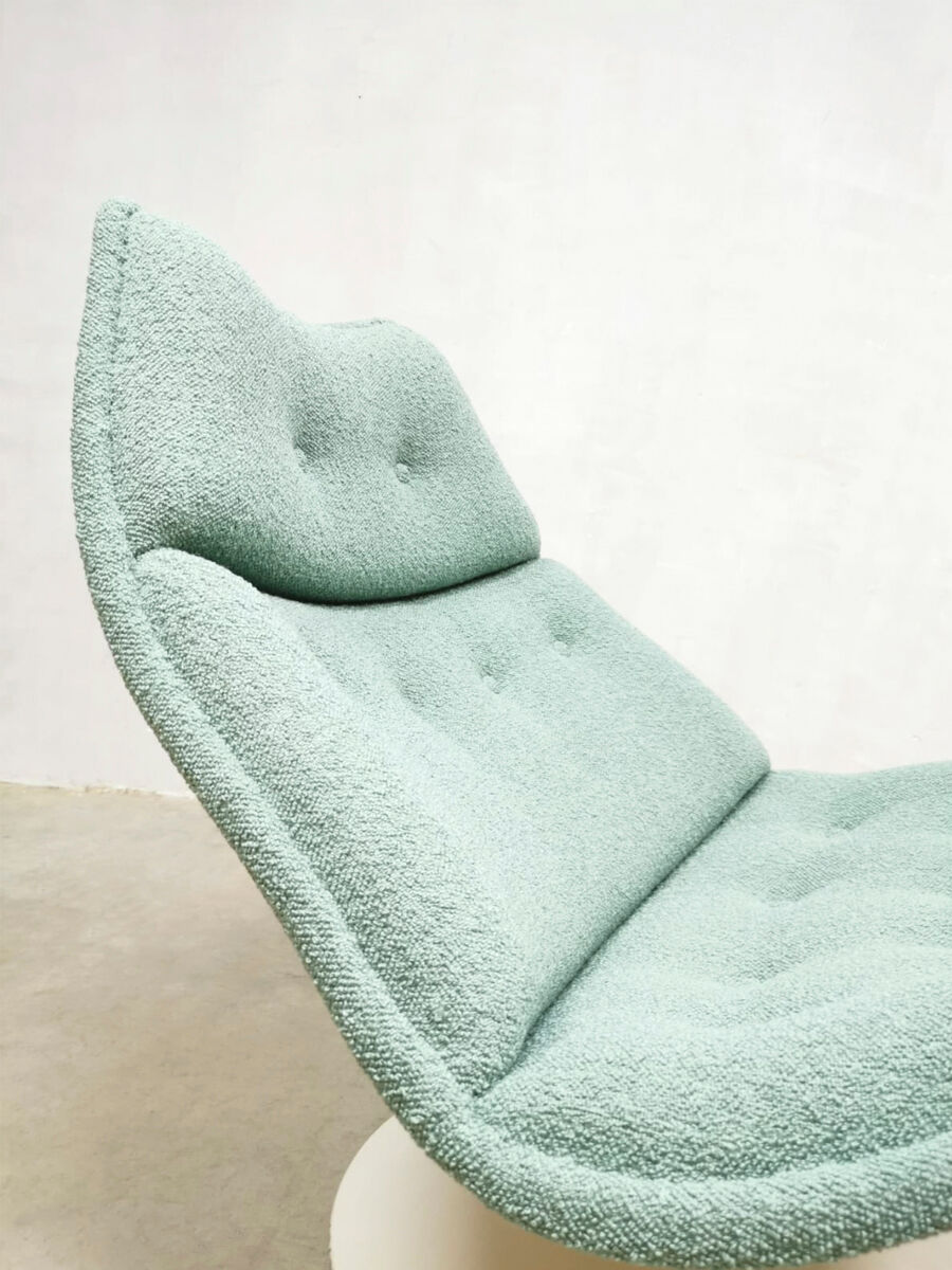 Swivel armchair by Geoffrey Harcourt for Artifort model F511