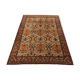XL Vintage Arts and Crafts, W Morris style Rug 400x296 cm, Red Blue