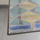 Vintage stained glass coffee table 1960