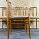 Set of 4 dining chairs 60s 70s