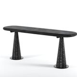 Shou Sugi Ban Burnt Wood Console