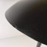 Black mushroom lamp Aluminor years 80