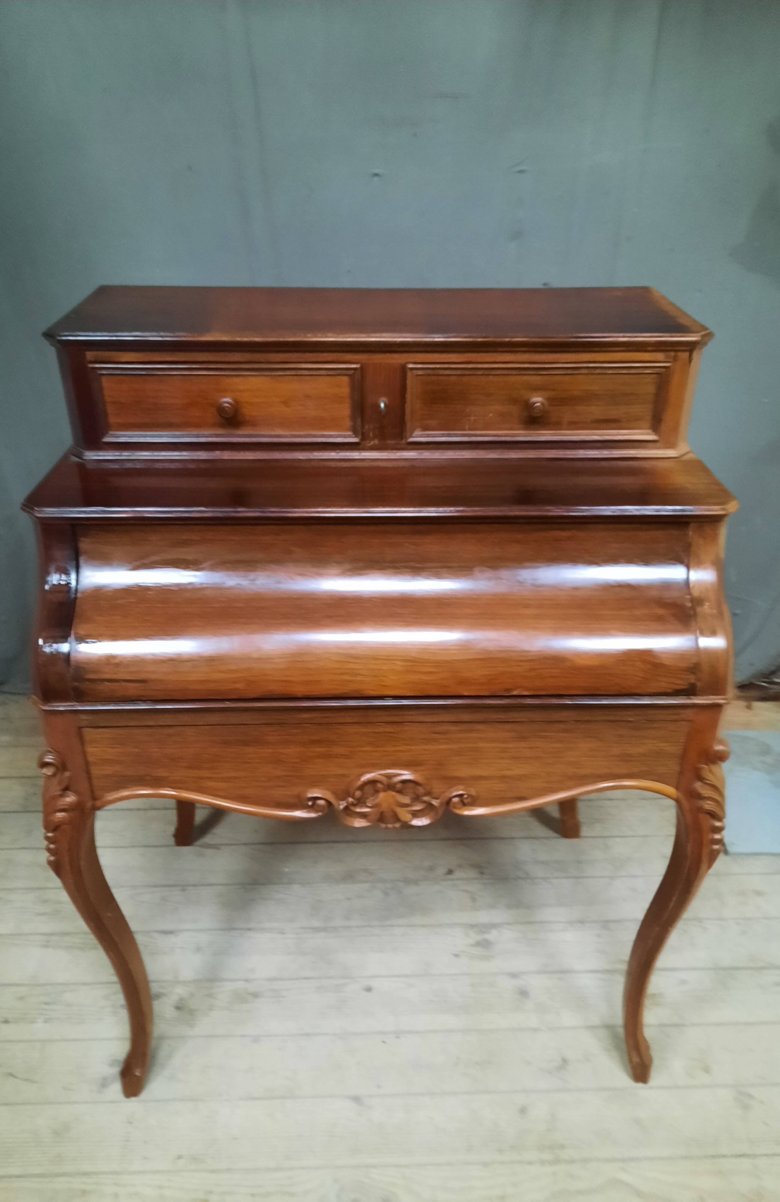 Louis Philippe drop-leaf desk