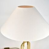 Lampe de table vintage rare en laiton