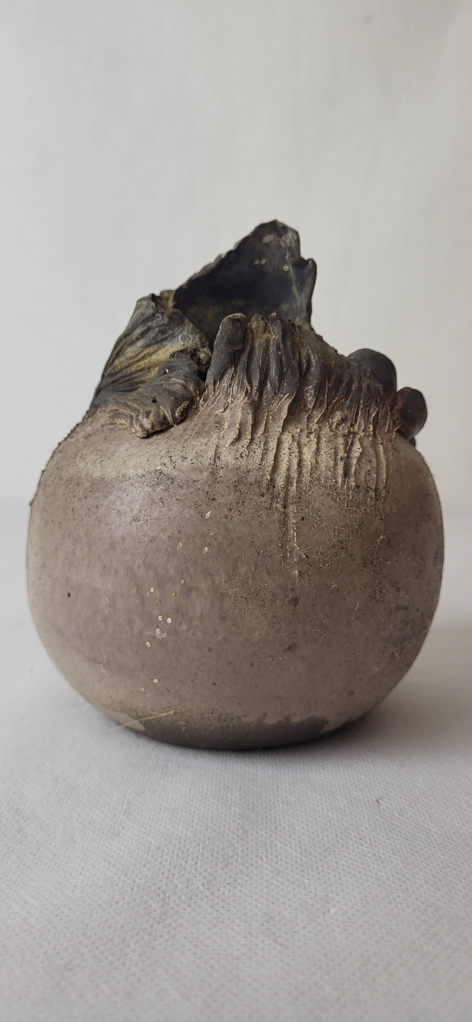 Stoneware vase by Jacques and Josette Barbier