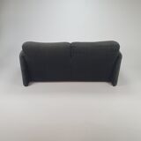 Maralunga Two Seater Sofa by Vico Magistretti for Cassina, 1970s