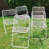 5 folding chairs Ted Net Niels Gammelgaard Ikea 1970