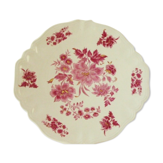 Old-eared dish Sarreguemines aubusson collection