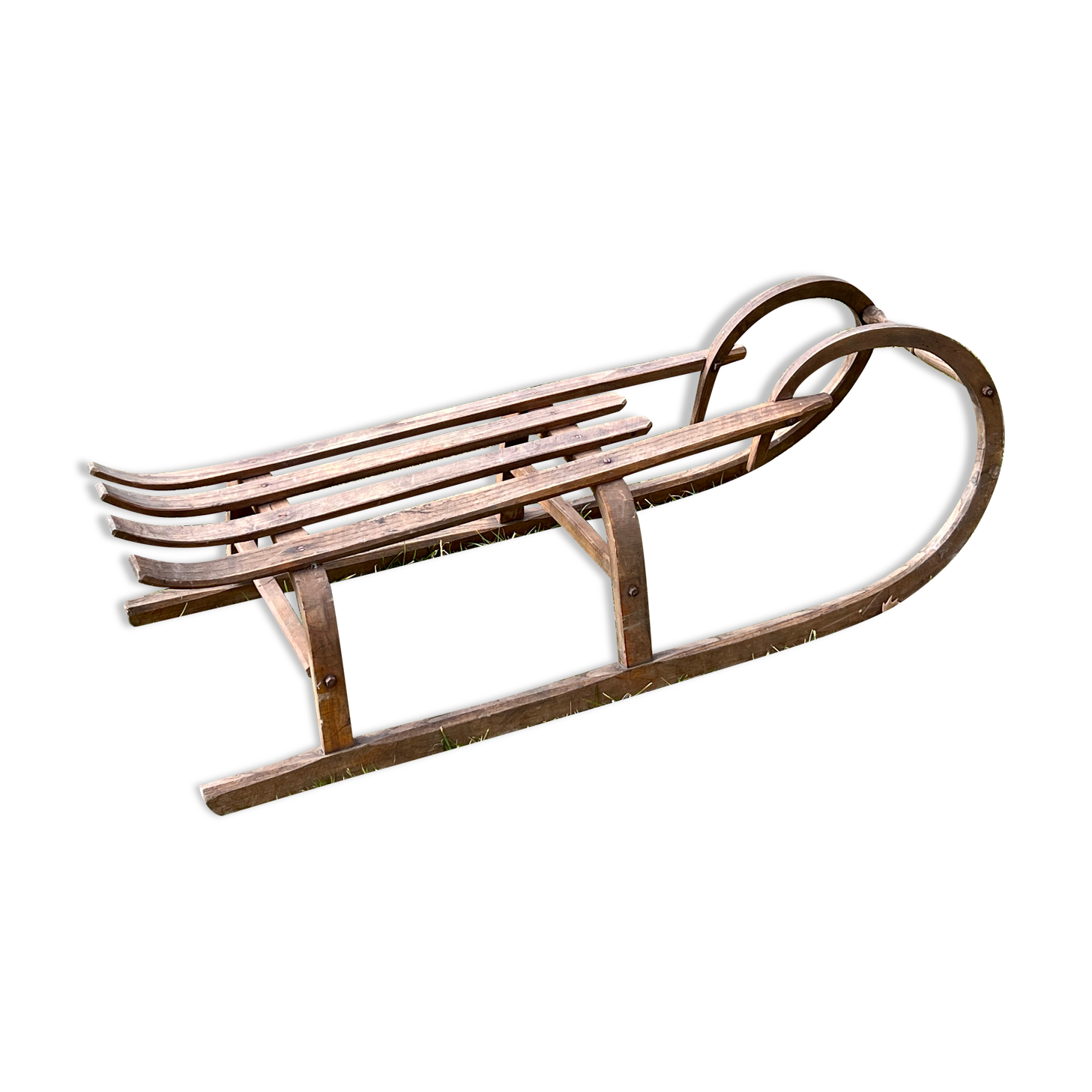 Wooden sled