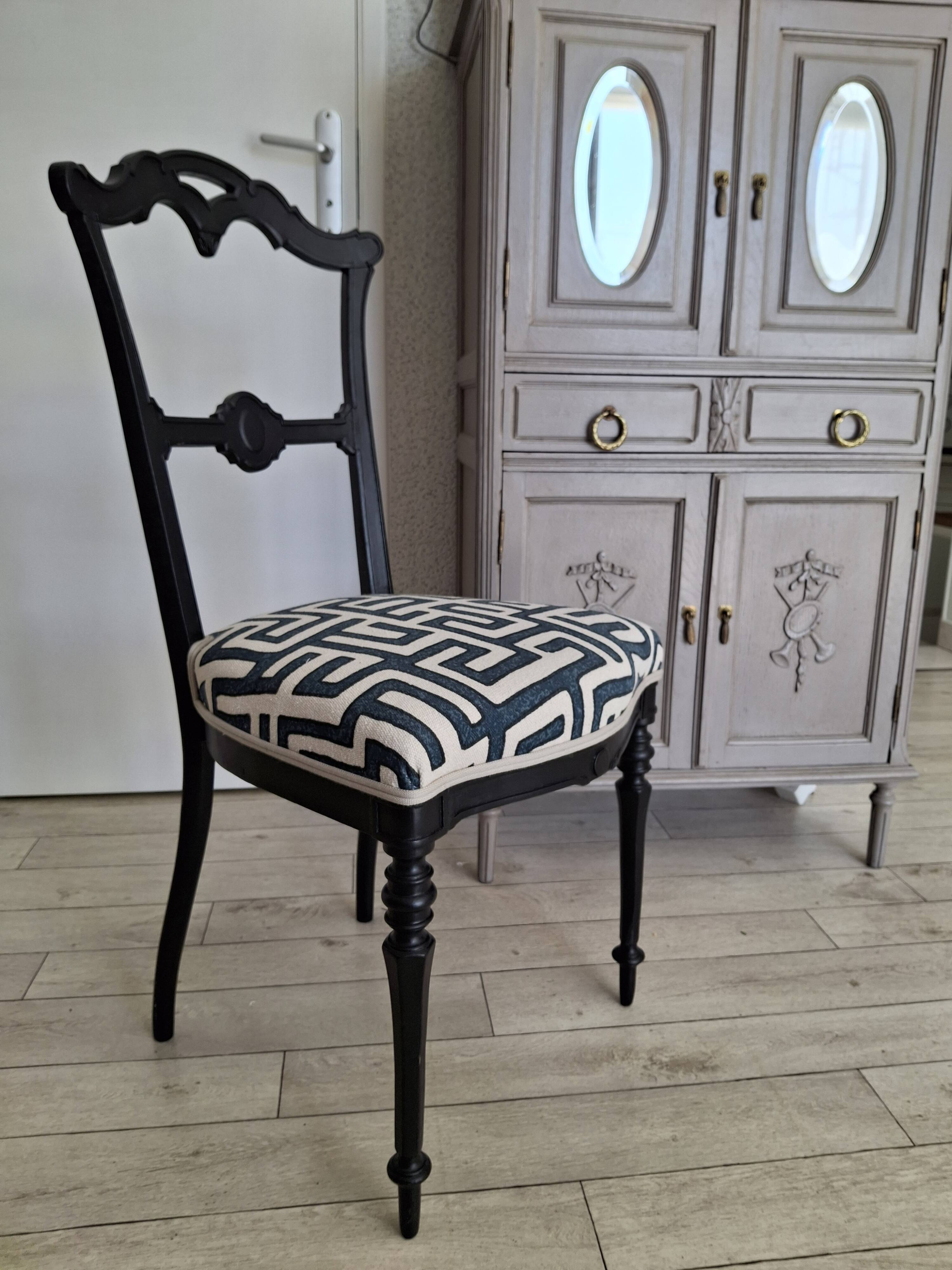 Pair of Napoleon III chairs