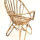 Rohe Noordwolde rattan chair, 1960, Netherlands