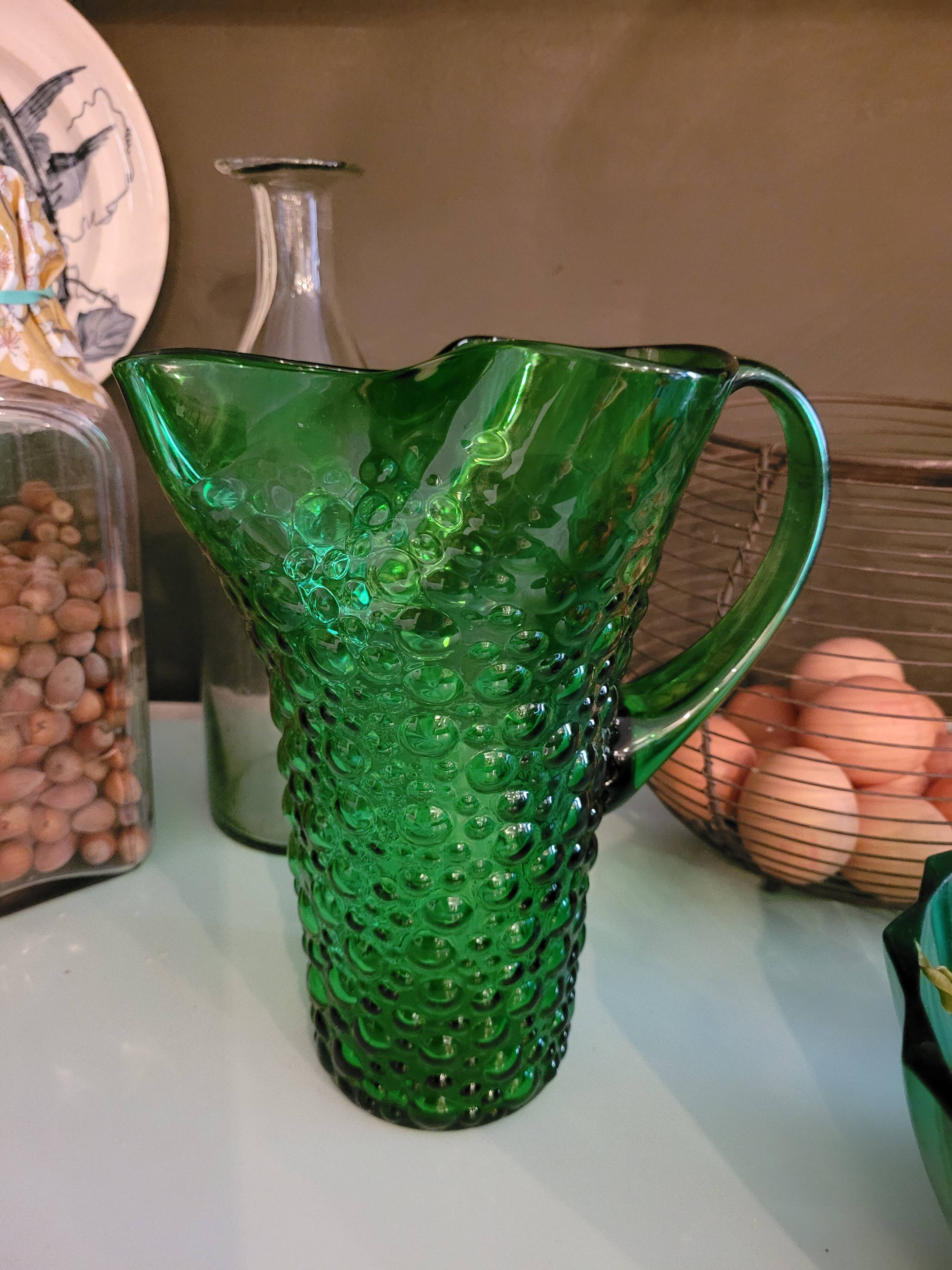 Pichet en verre italien 1960