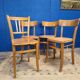 4 vintage luterma bistro chairs