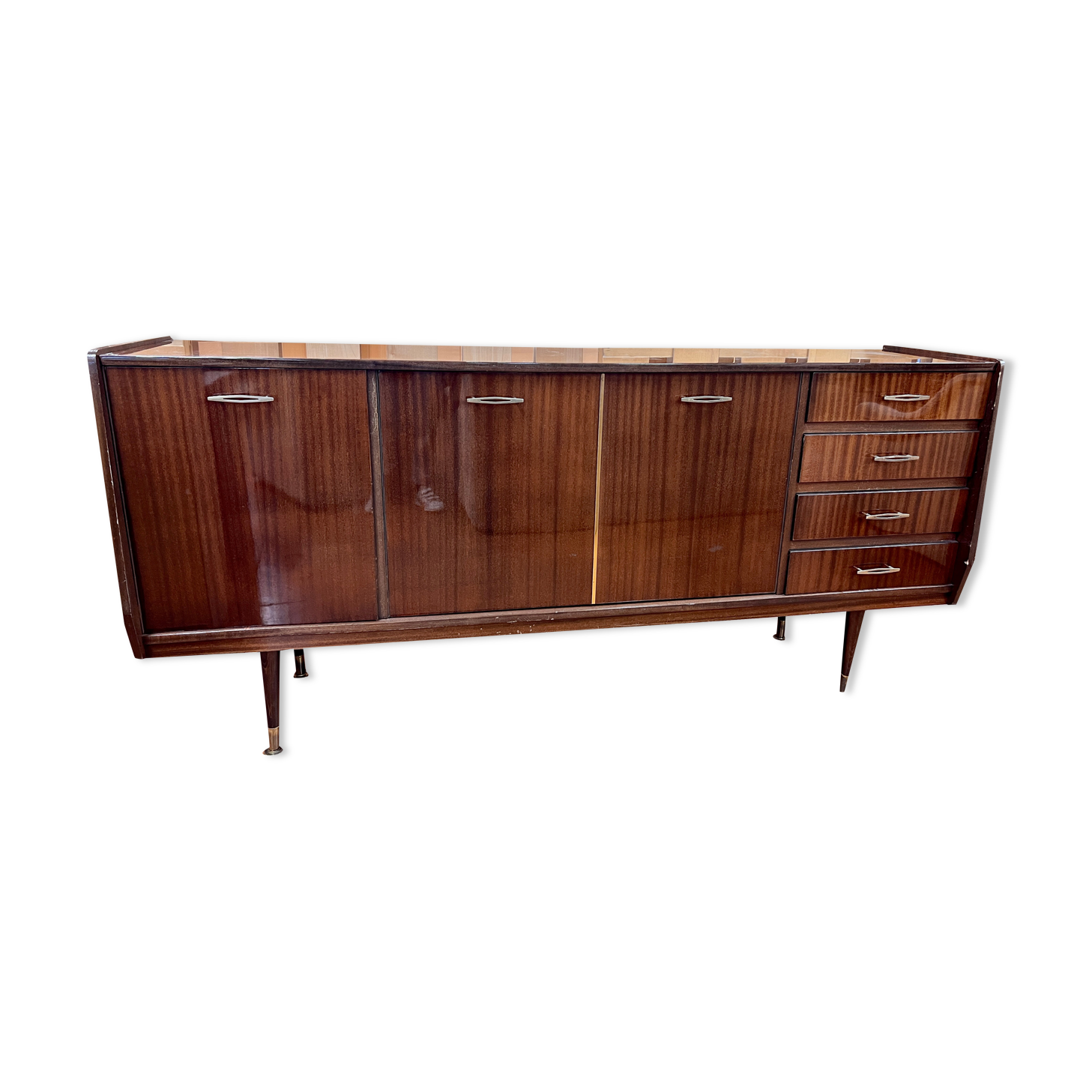 Enfilade hifi tv stand Scandinavian style 1950 1960