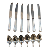 Ercuis silver-plated cutlery set