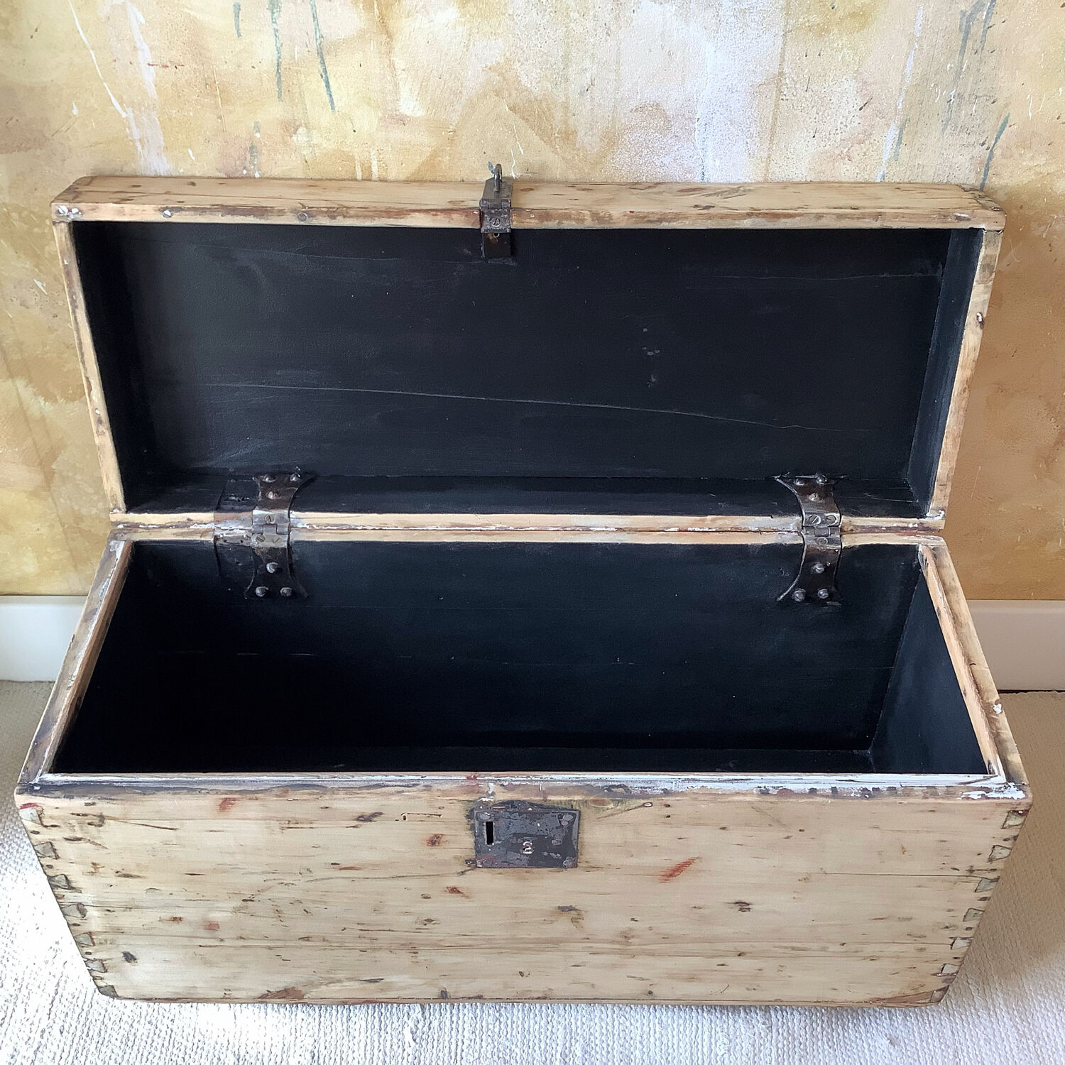 Wooden chest