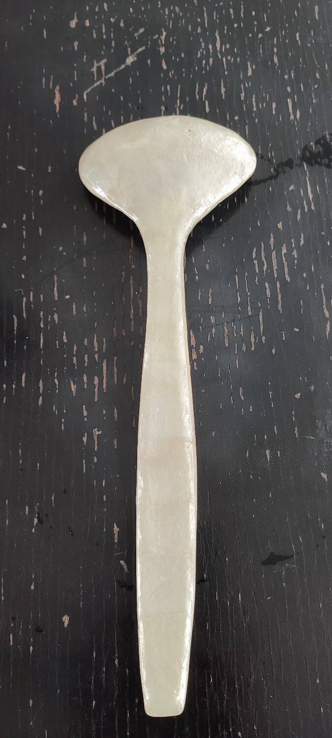Mother of pearl ladle