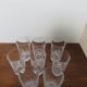 Crystal whisky glasses from Arques