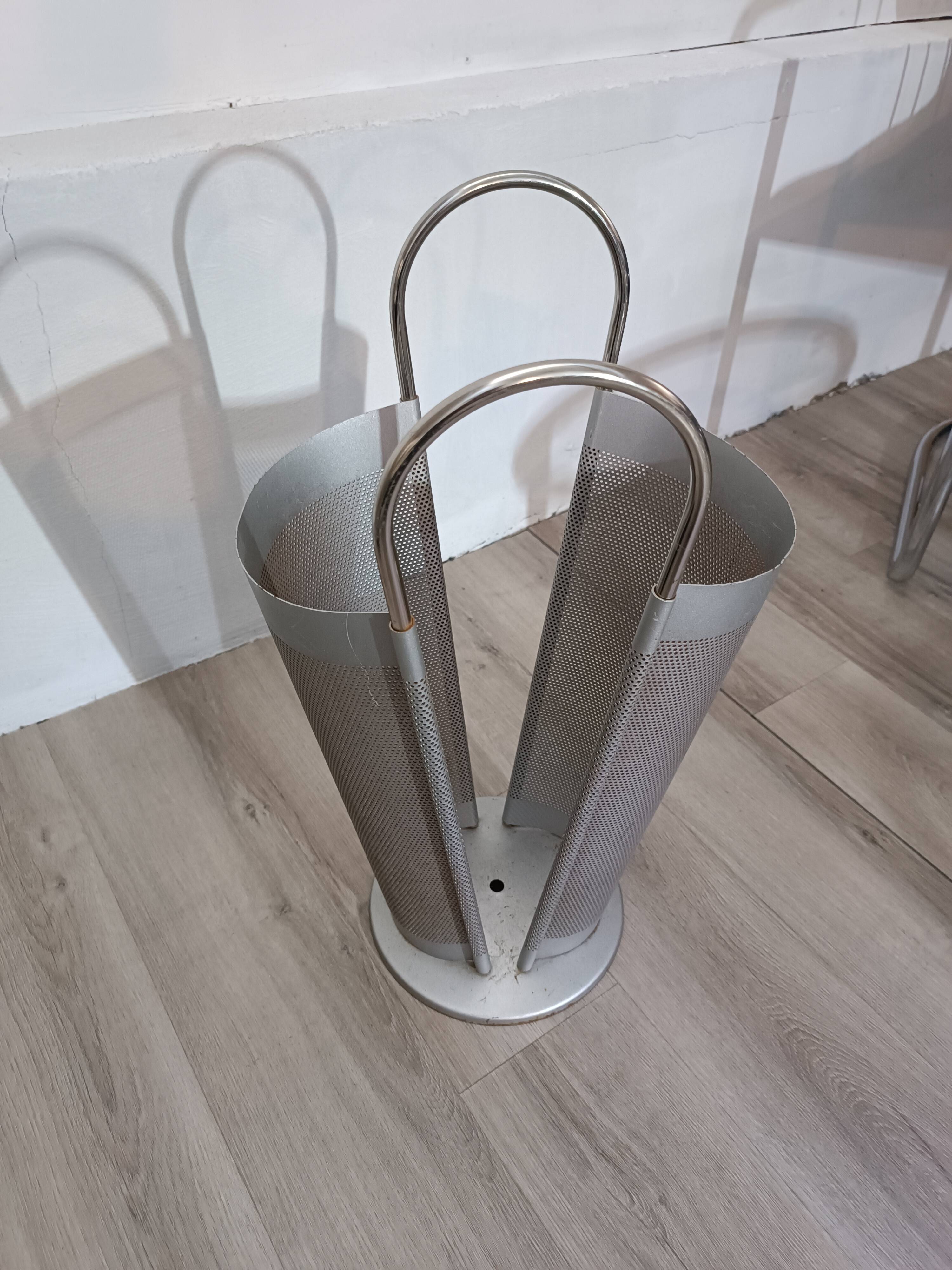 Magazine rack and umbrella stand Marius Mascagni 1970s