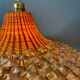 Vintag lampshade suspension in natural material