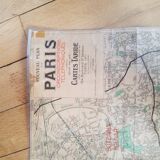 Map of Paris telephone districts