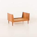 Vintage Hevali teak extension children's room bed, Denmark 1960s