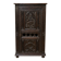 Cabinet en chêne richement sculpté, d’inspiration gothique, datant du XIXe