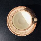 Tea service. Fat Lava. Brutalist. Vintage 60s.