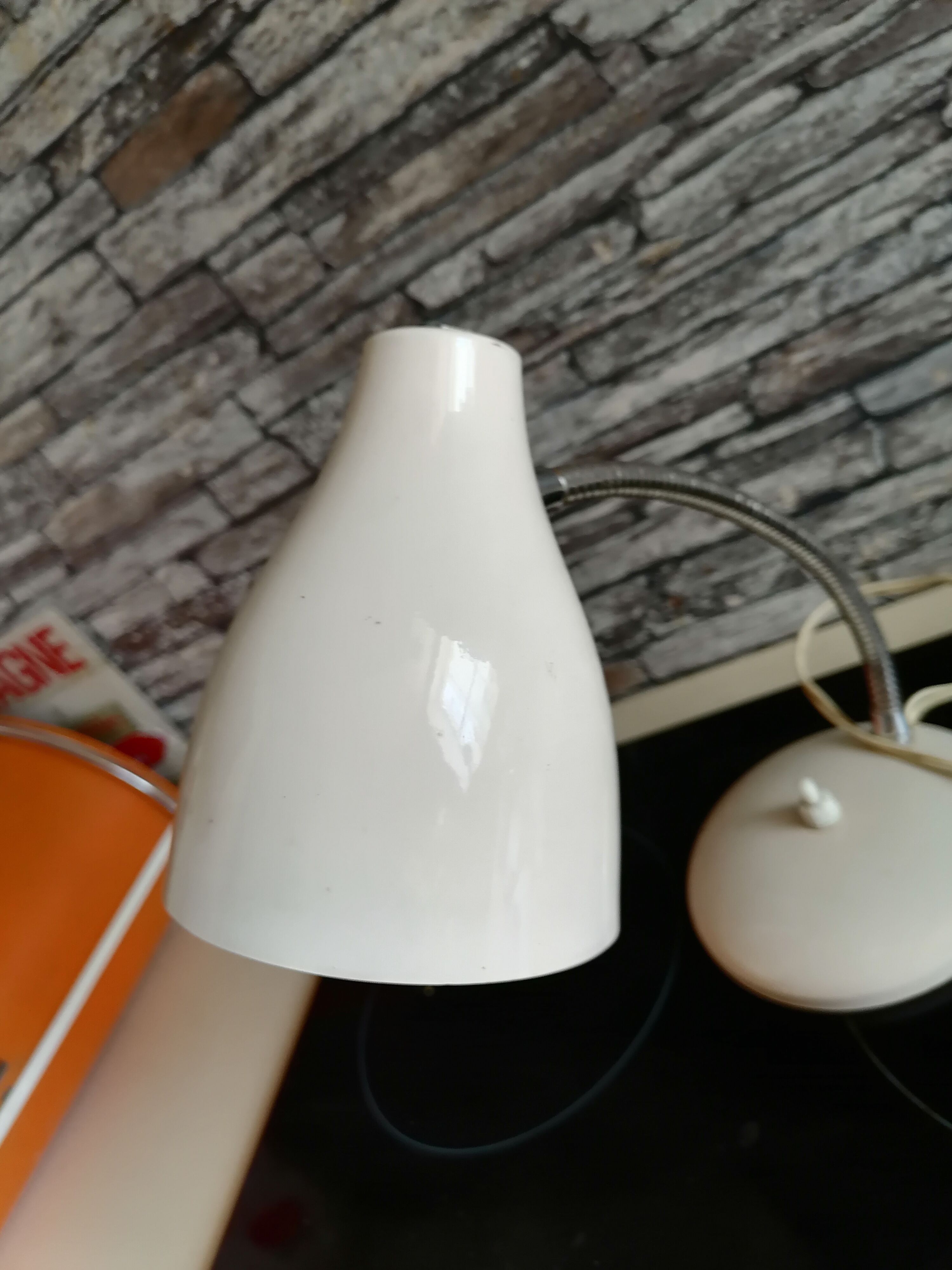 Articulated bedside desk lamp 1960 70