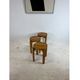 Set of three solid pine stools, 1970s.