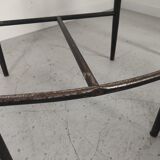 Lot 4 industrial bar stools 70s