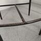 Lot 4 industrial bar stools 70s