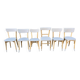 set of modernised vintage chairs – The Scandinavian elegance of the 1950s