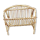 Rattan magazine holder
