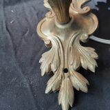 Art deco bronze wall lamp