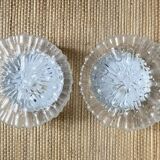 Vintage round glass ceiling lamps