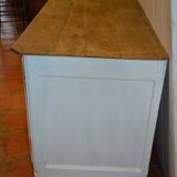 Double door skated oak buffet