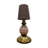 Pink Clichy glass bedside lamp