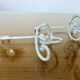 Pair of metal hooks 30 40s
