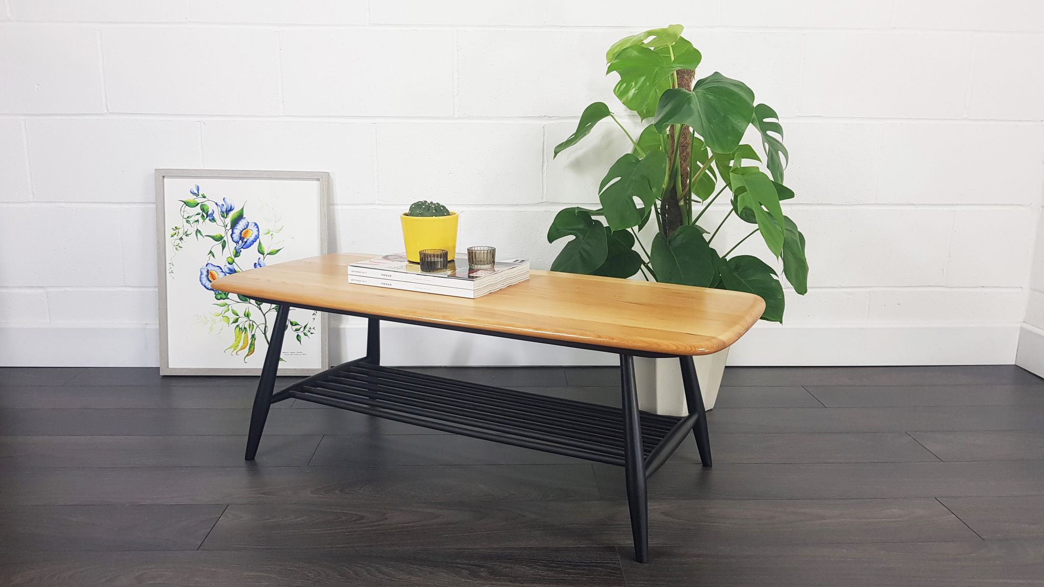 Table basse par Lucian Ercolani pour Ercol, années 1960