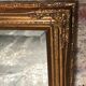 Oval mirror style Louis XV patinated gold 63 x 53 cm