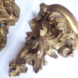 Paire de consoles d'appliques