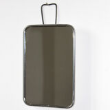 Barber mirror 13 x 18 cm