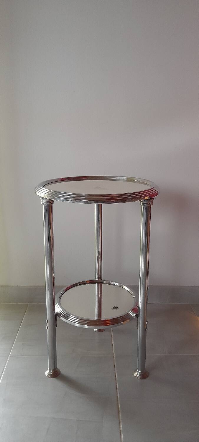Pedestal table or art deco plant holder