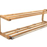 Scandinavian birch coat rack, Sweden, 1940